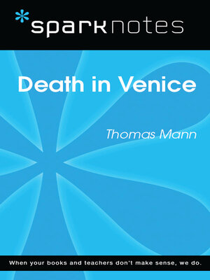 cover image of Death in Venice (SparkNotes Literature Guide)